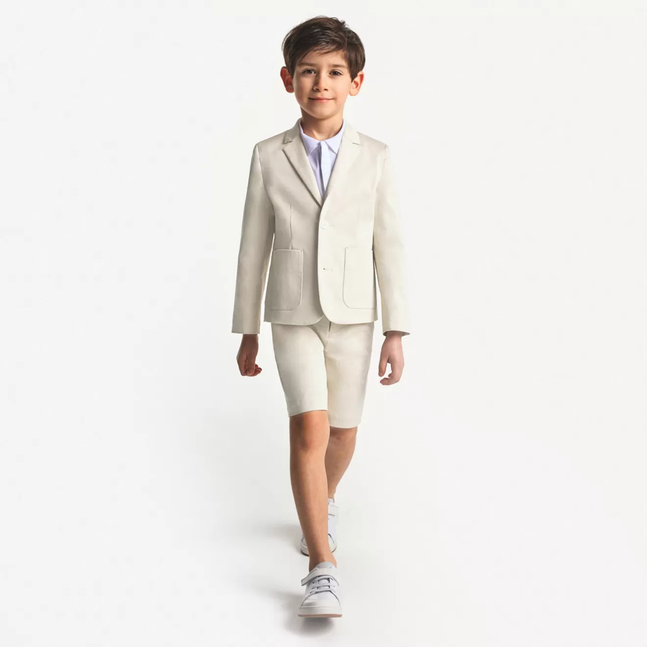 BOY Jacadi Shorts | Boy Bermuda shorts in cotton satin