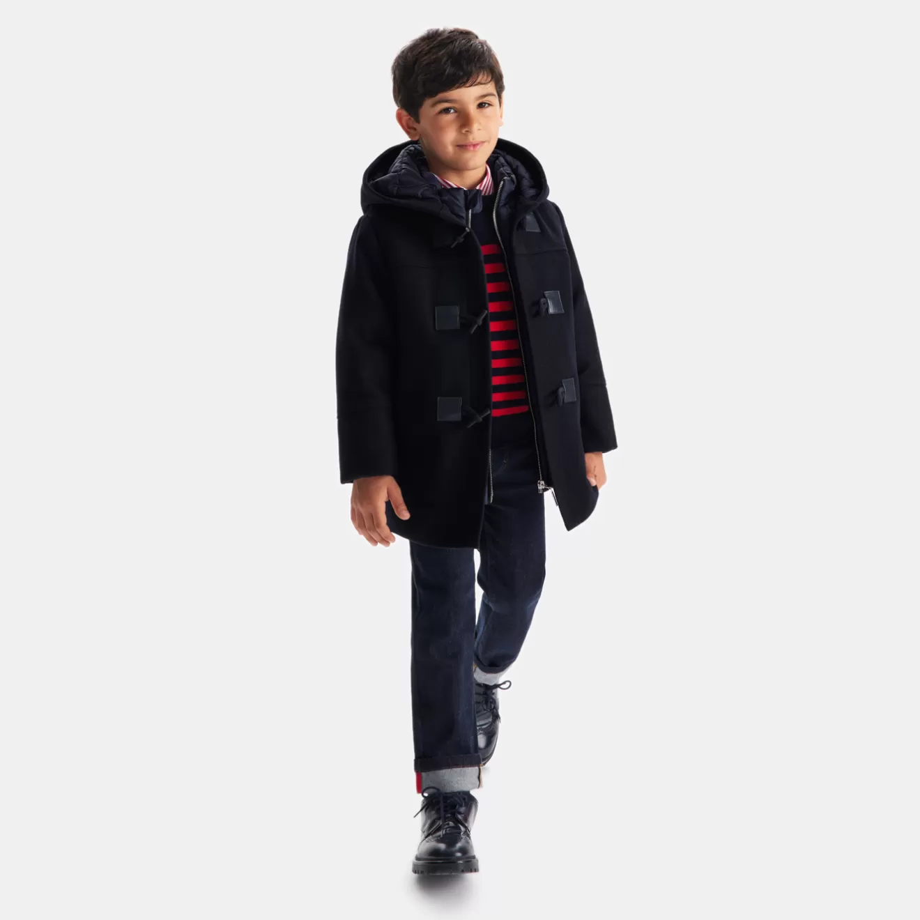 BOY Jacadi Coats And Outerwear | Boy Coats & Puffer Jackets | Boy duffle coat