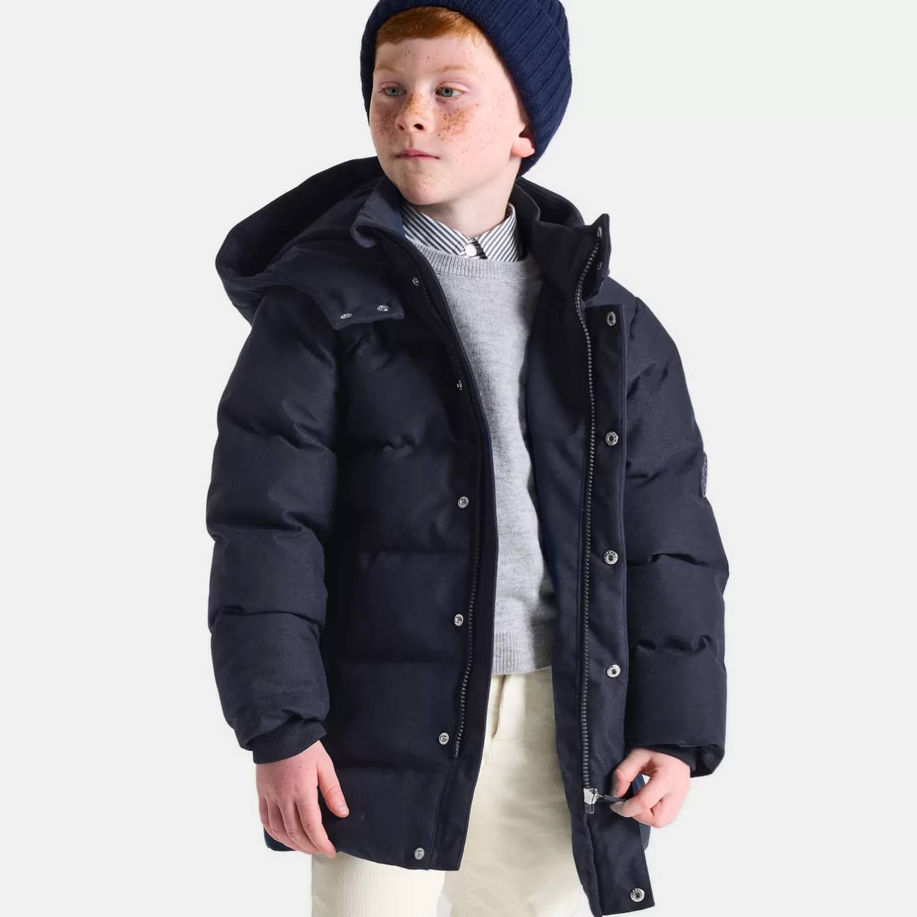BOY Jacadi Coats And Outerwear | Boy Coats & Puffer Jackets | Boy flannel jacket