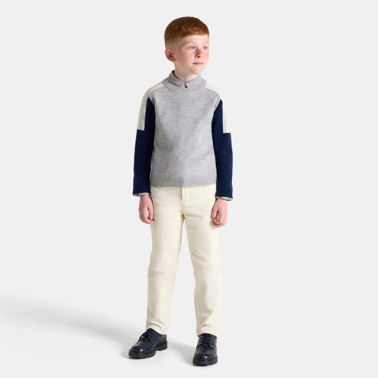 BOY Jacadi Pants And Sweatpants | Boy lined velour pants