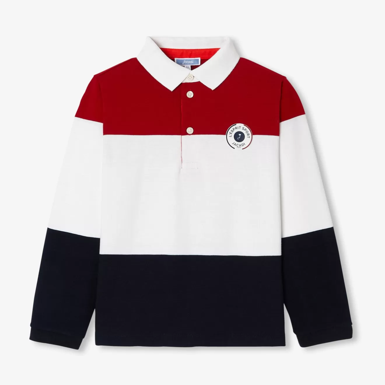 BOY Jacadi T-Shirts And Polo Shirts | Boy long-sleeved polo