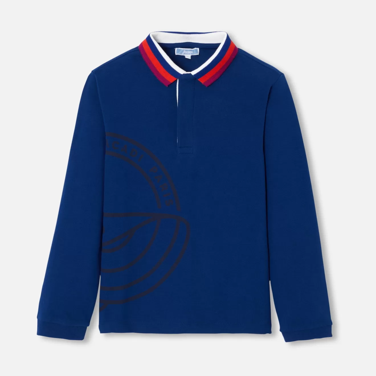 BOY Jacadi T-Shirts And Polo Shirts | Boy long-sleeved polo