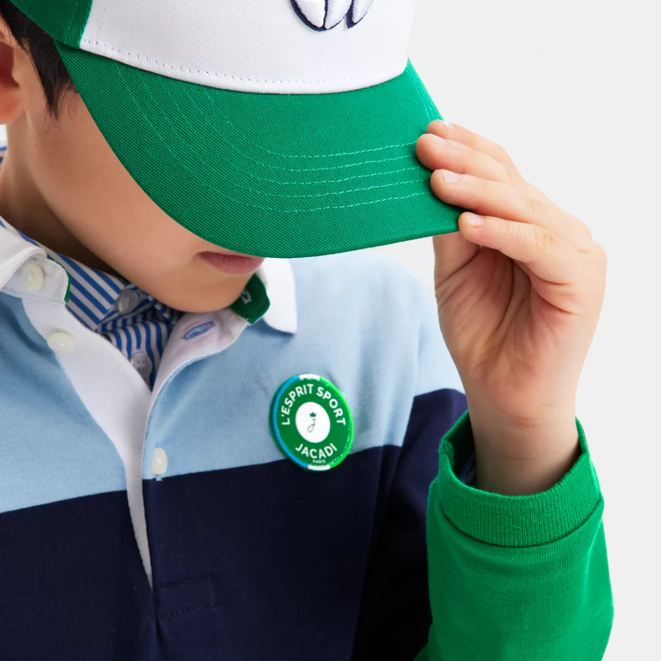 BOY Jacadi T-Shirts And Polo Shirts | Boy long-sleeved polo