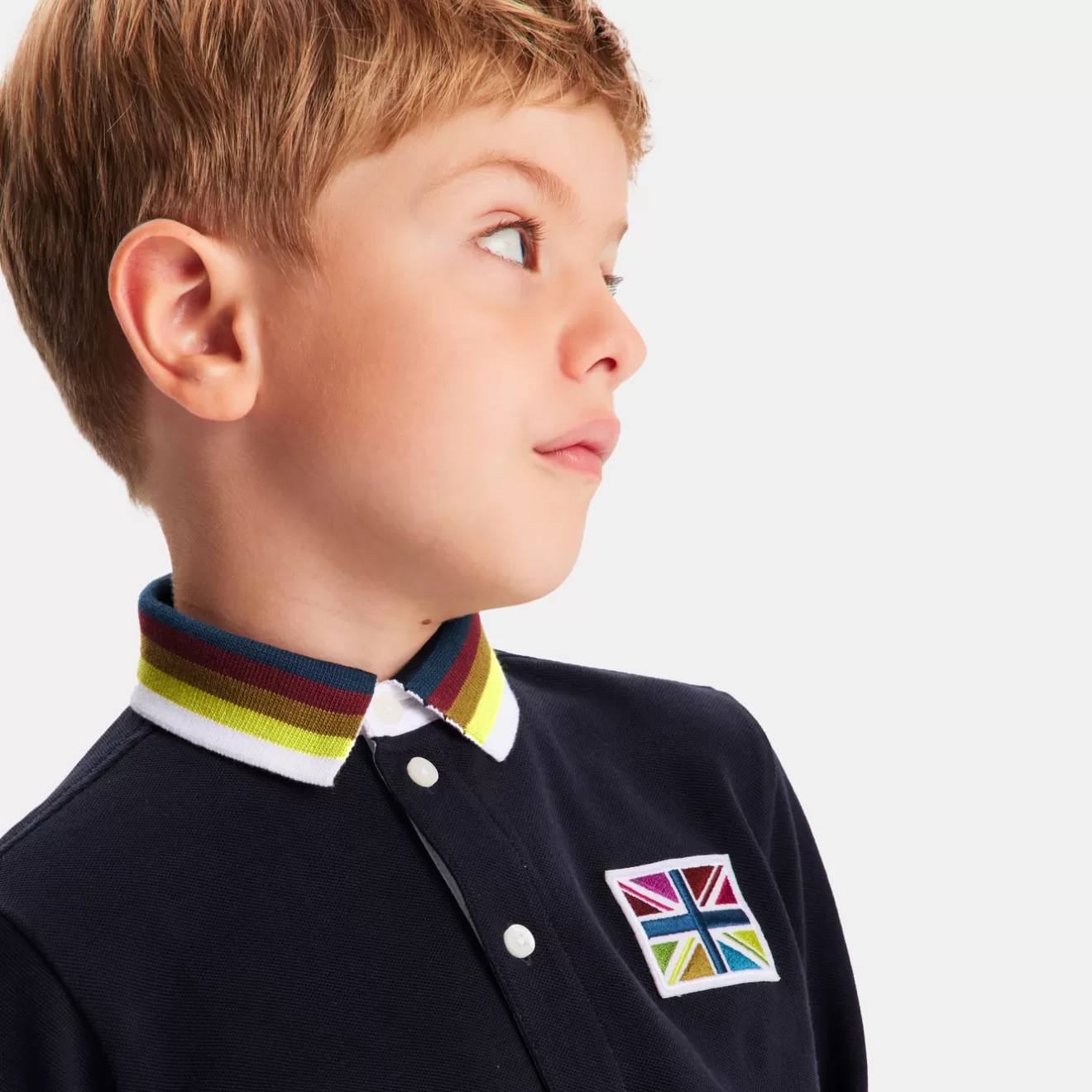 BOY Jacadi T-Shirts And Polo Shirts | Boy long-sleeved polo