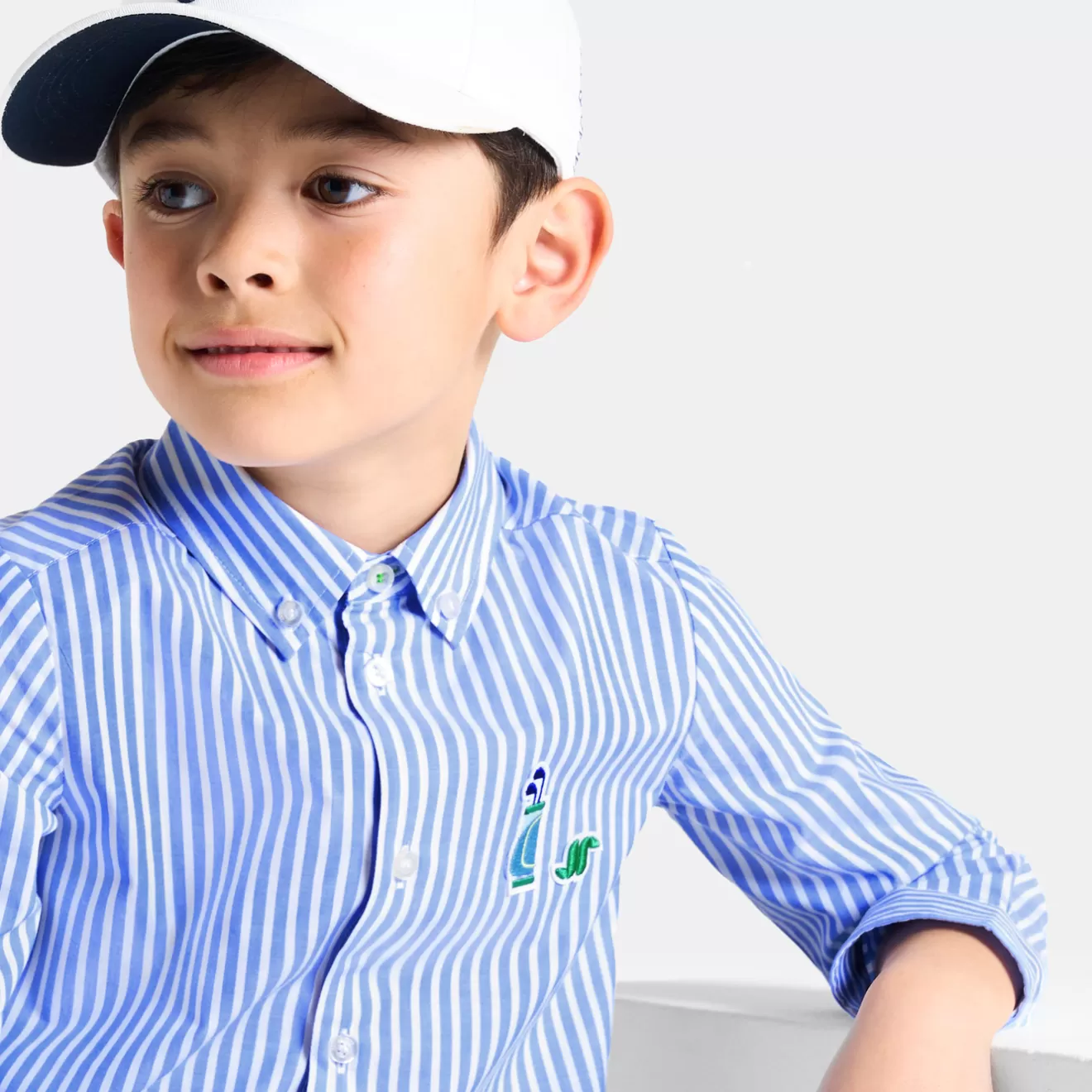 BOY Jacadi Shirts | Boy striped shirt in poplin