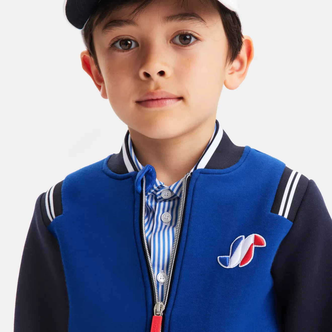 BOY Jacadi Sweaters, Sweatshirts And Cardigans | Boy Varsity cardigan