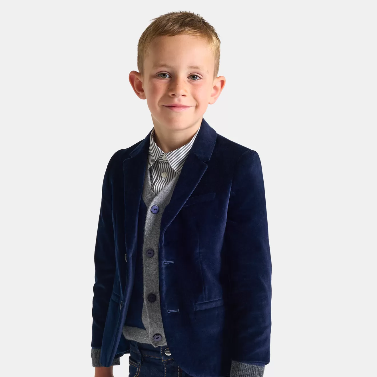 BOY Jacadi Coats And Outerwear | Boy Coats & Puffer Jackets | Boy velvet jacket