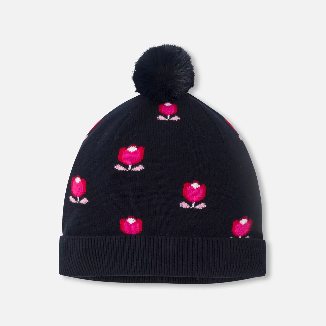Jacadi Accessories | Winter Accessories | Girl beanie with microfleece lining