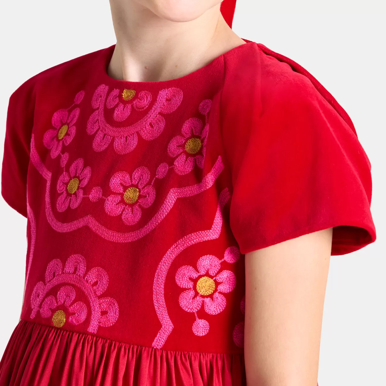 Jacadi Dresses And Skirts | Girl bi-material dress