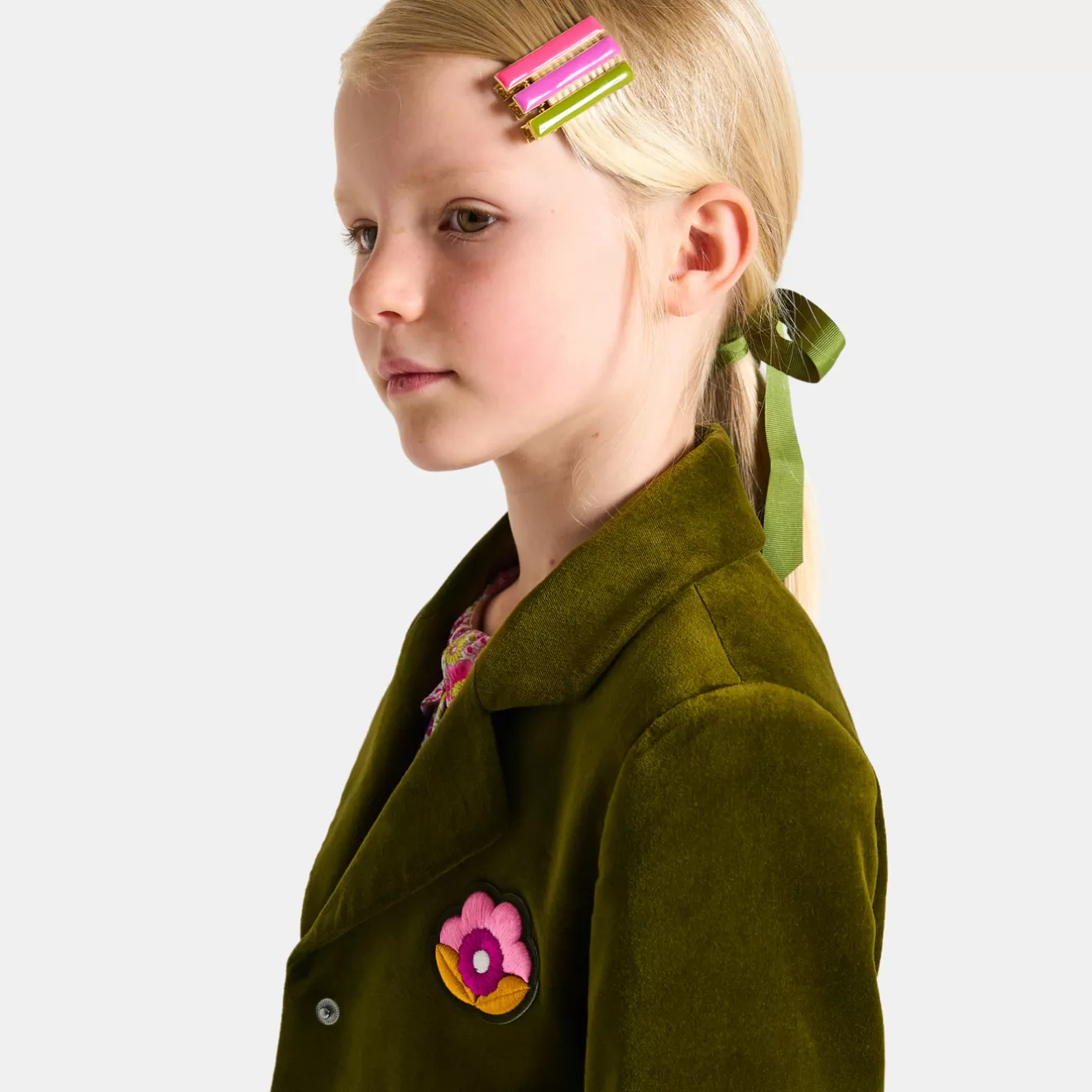 Jacadi Coats And Outerwear | Girl Coats & Puffer Jackets | Girl blazer in smooth velvet