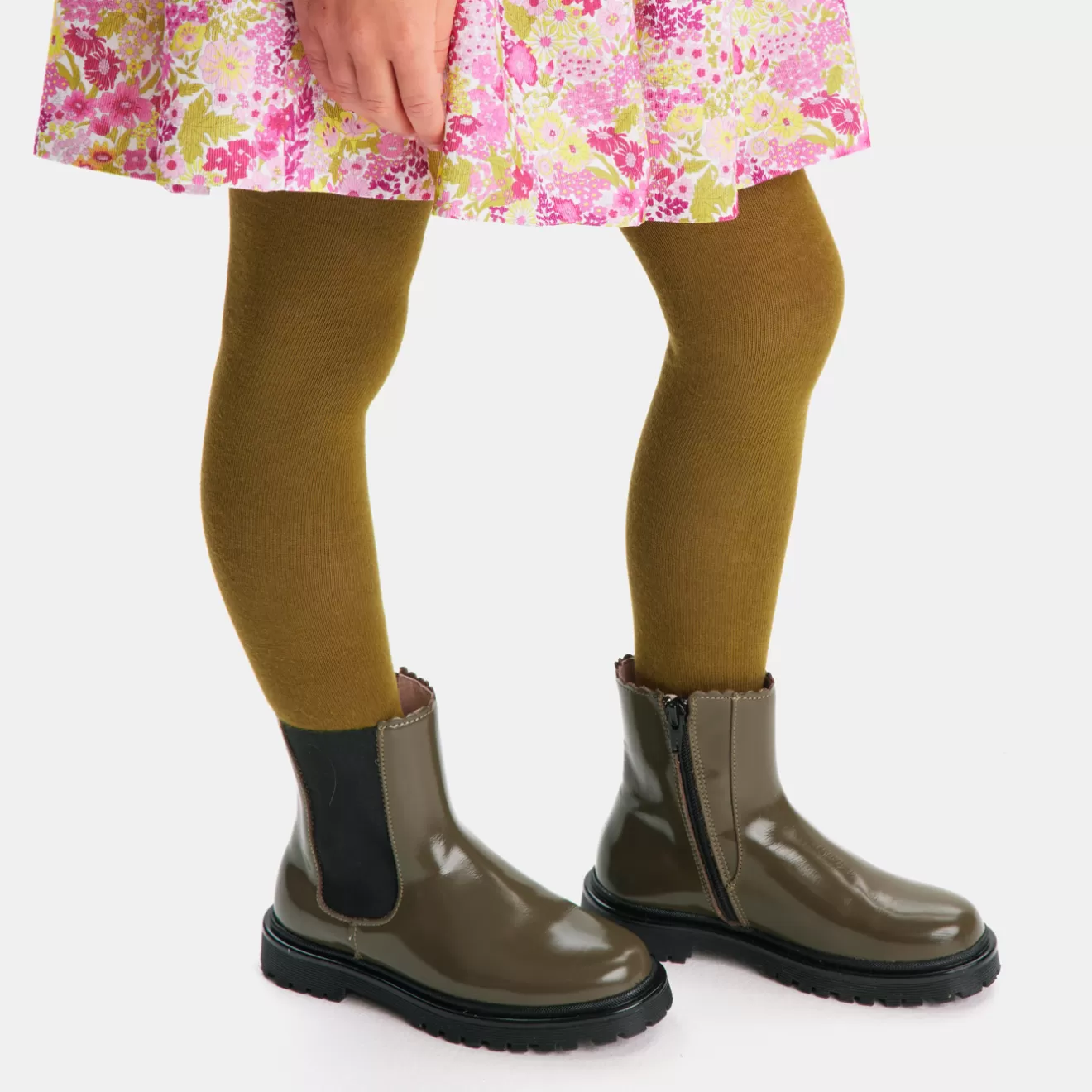 Jacadi Ankle & Lined Boots | Girl Chelsea boots in smooth leather