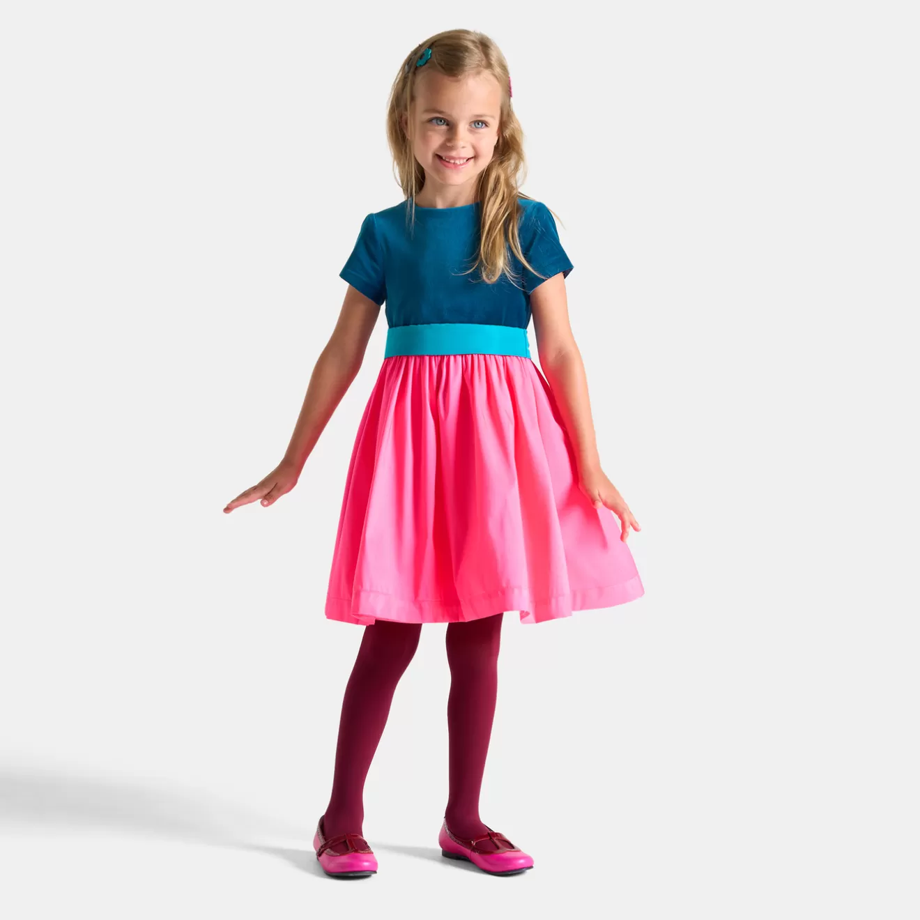 Jacadi Dresses And Skirts | Girl color block dress