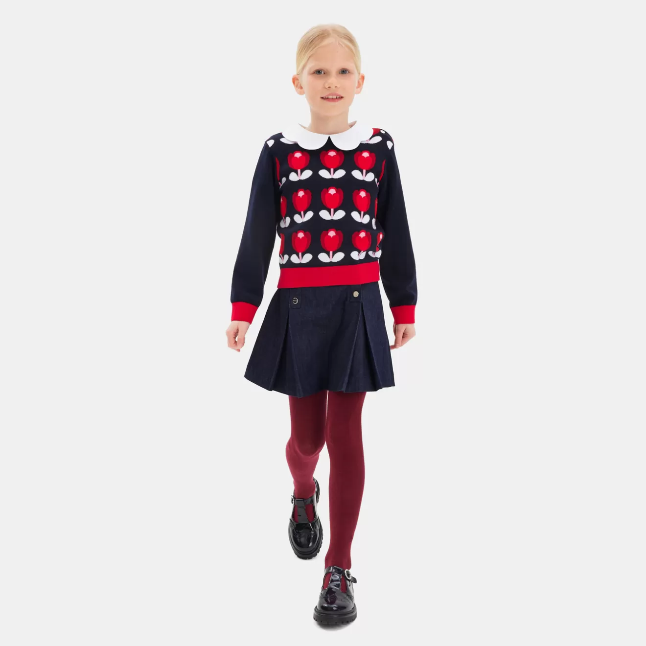 Jacadi Dresses And Skirts | Girl denim skirt
