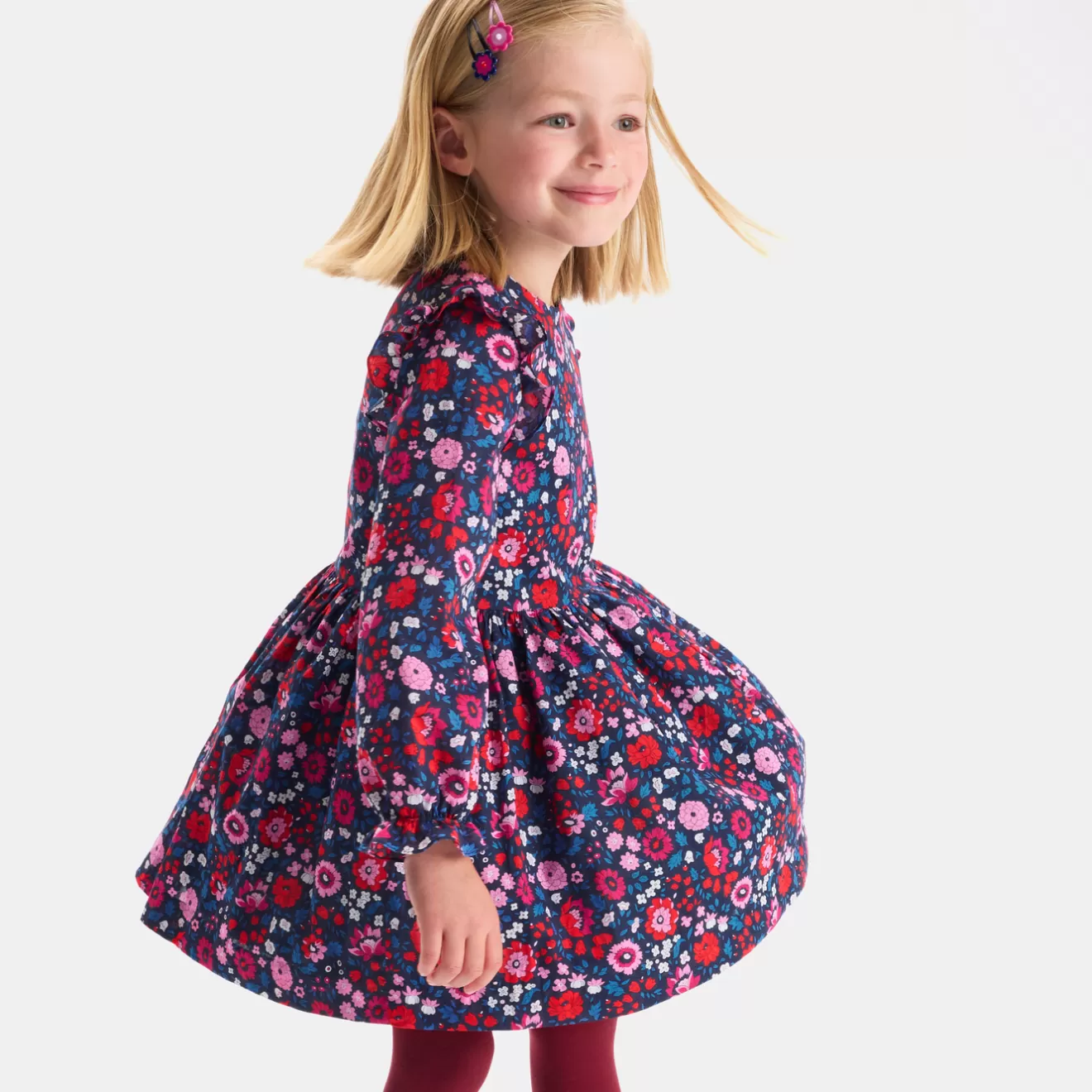 Jacadi Dresses And Skirts | Girl Liberty fabric dress