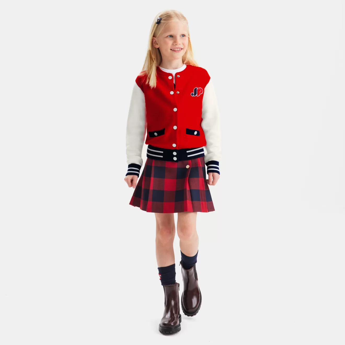 Jacadi Dresses And Skirts | Girl maxi check skirt
