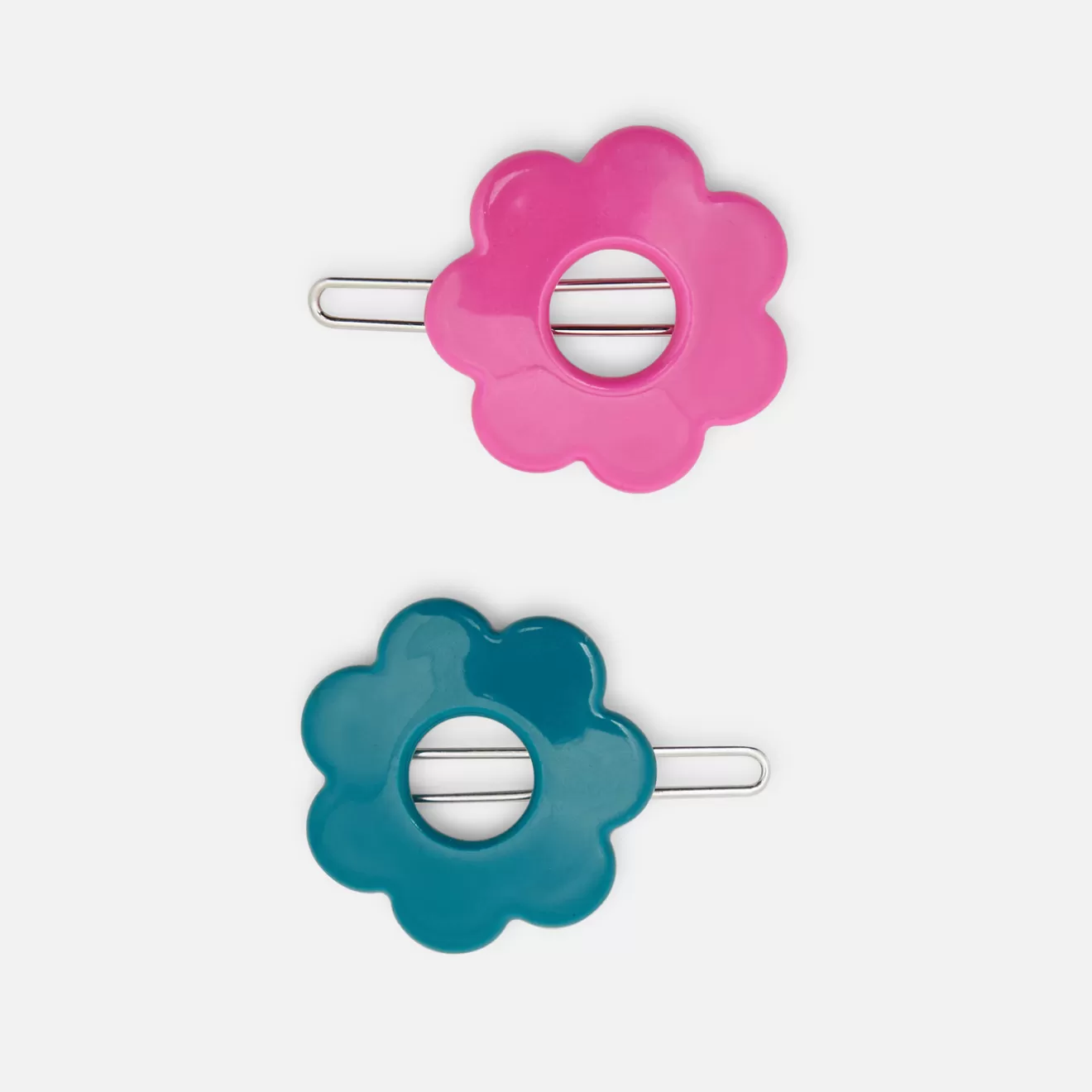 Jacadi Hair Accessories | Accessories | Girl pair of flower barrettes