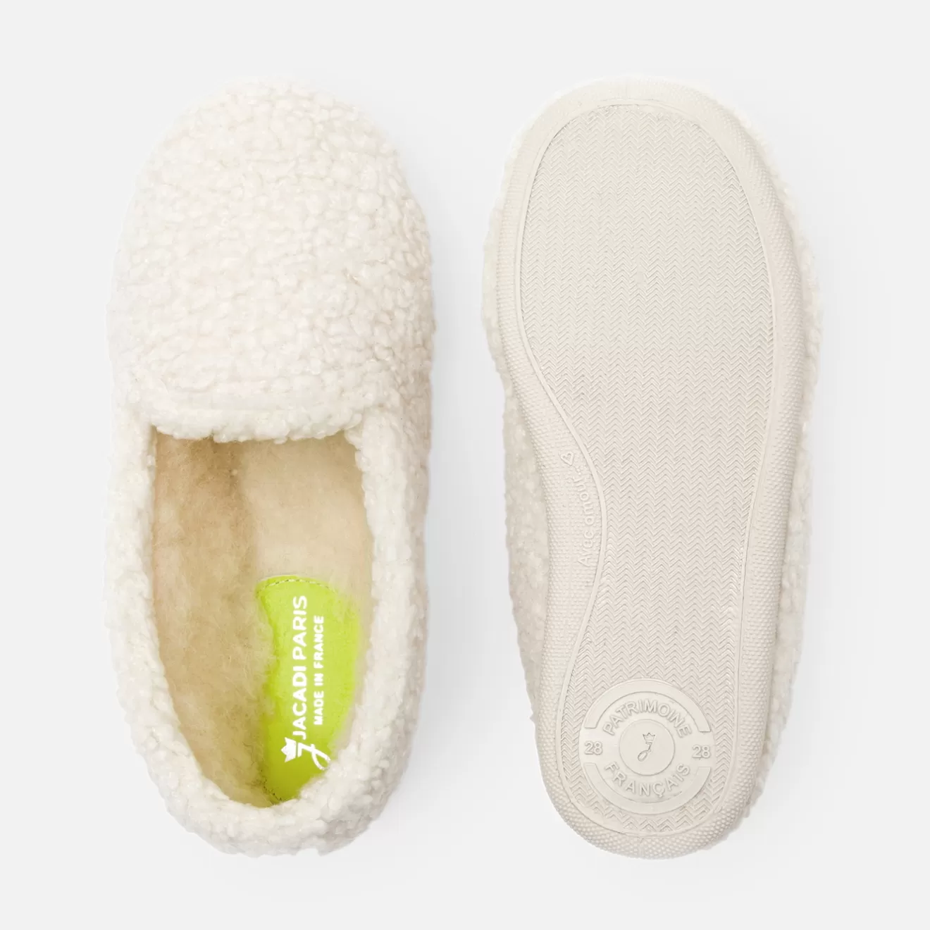 girl_sherpa_slippers_3.webp Jacadi Slippers | Canvas Shoes | Girl sherpa slippers