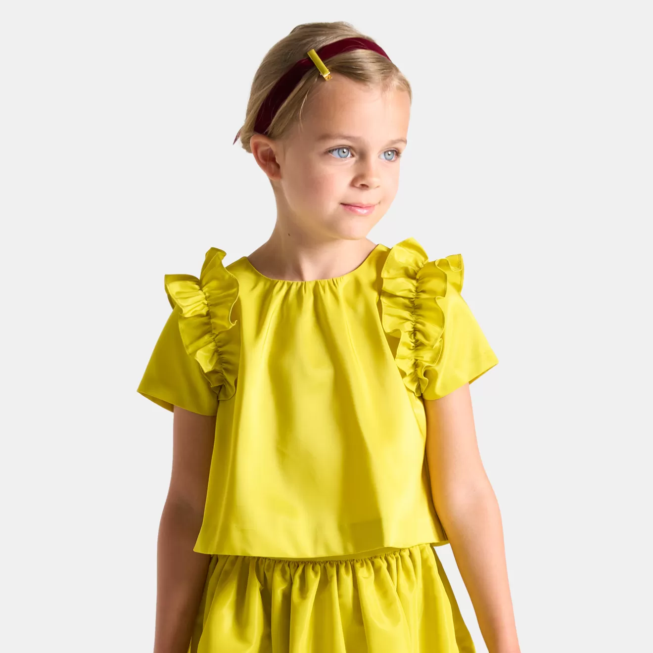 Jacadi Blouses And Shirts | Girl taffeta top