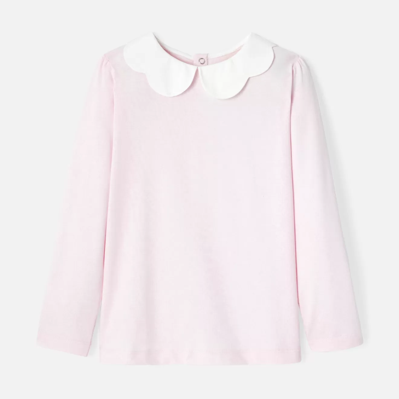 Jacadi T-Shirts, Polo Shirts | Girl T-shirt with scalloped collar