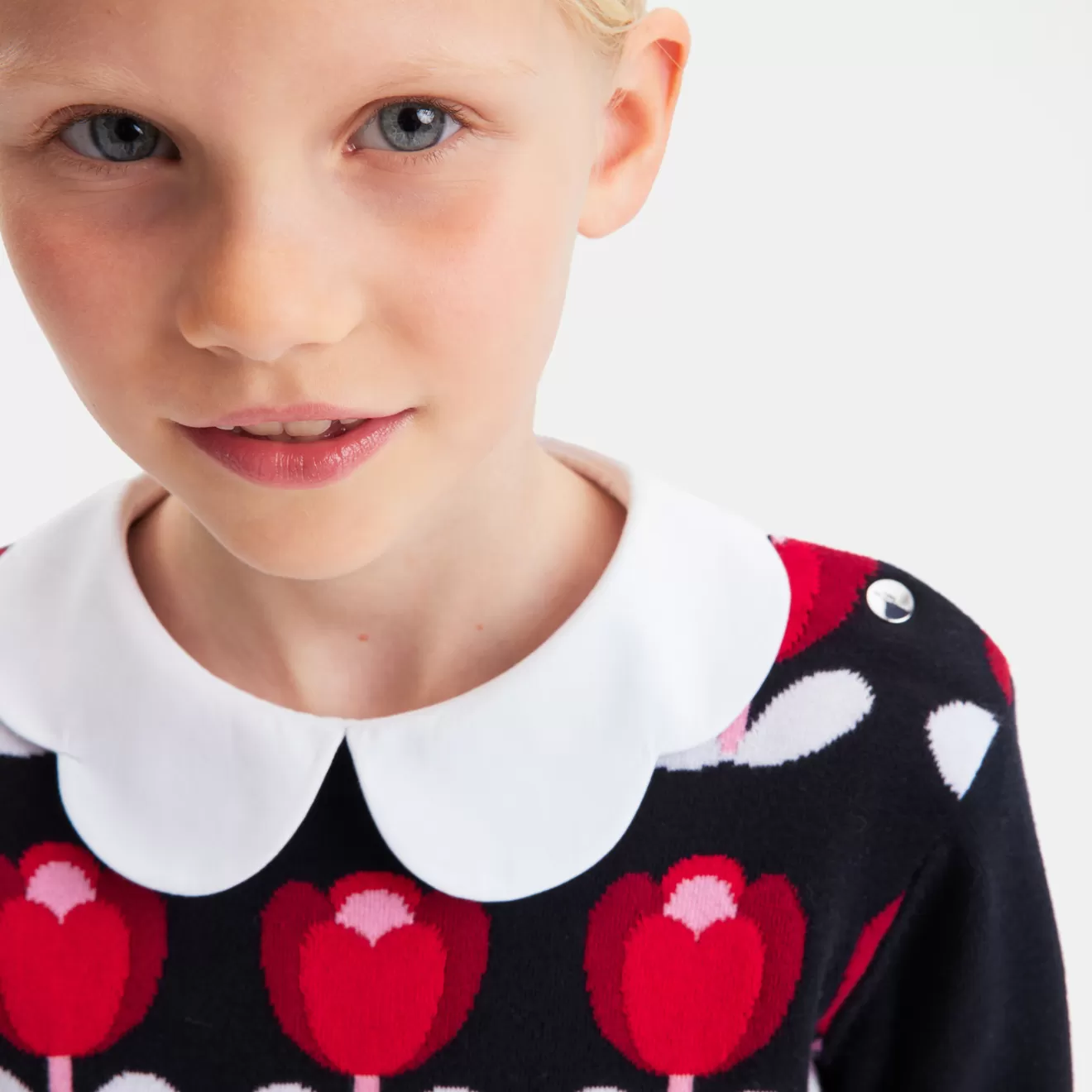 Jacadi Cardigans, Sweaters And Sweatshirts | Girl tulip sweater