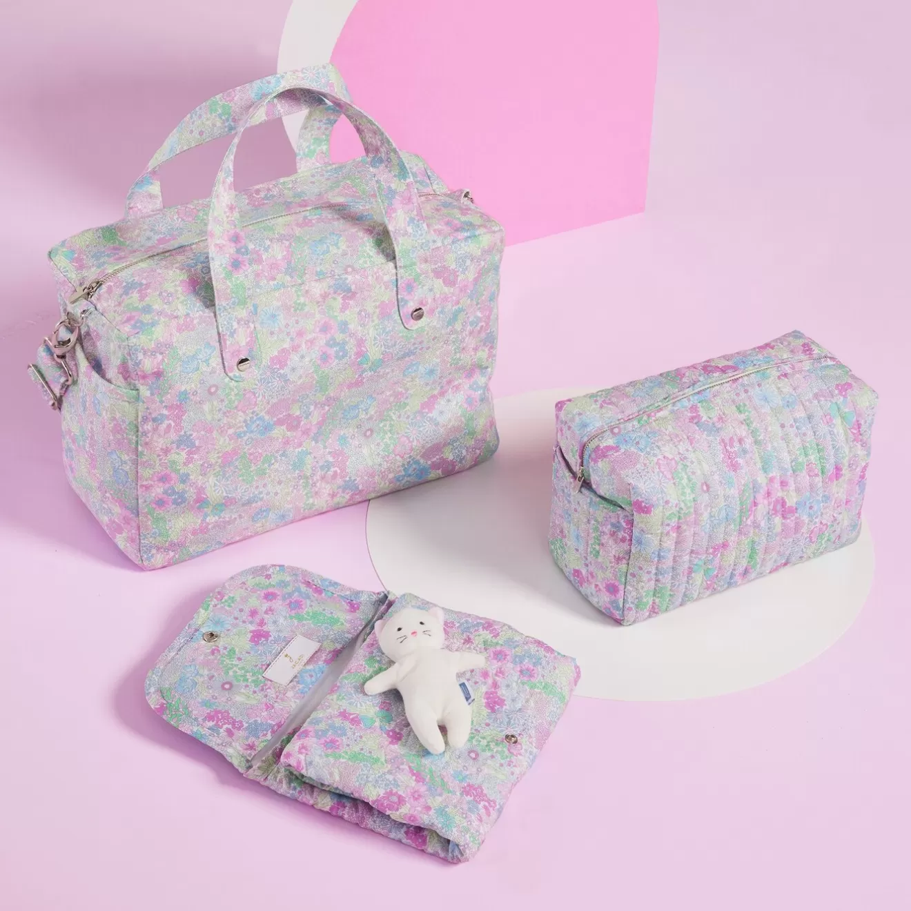 Jacadi Diaper Bags And Toiletry Bags | Diaper Bags And Toiletry Bags | Liberty fabric toiletry bag