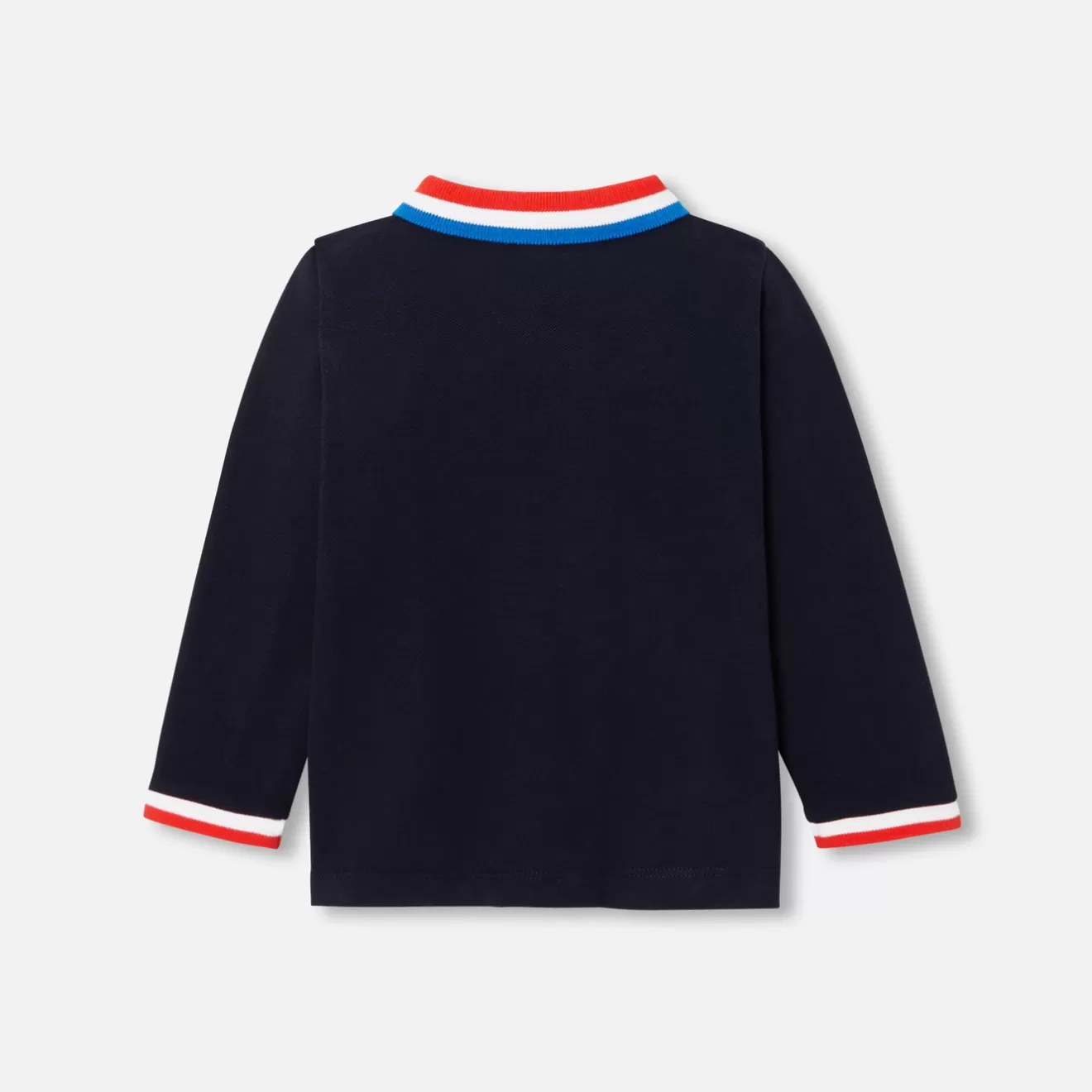 BOY Jacadi Polos And T-Shirts | Long-sleeved baby boy polo shirt