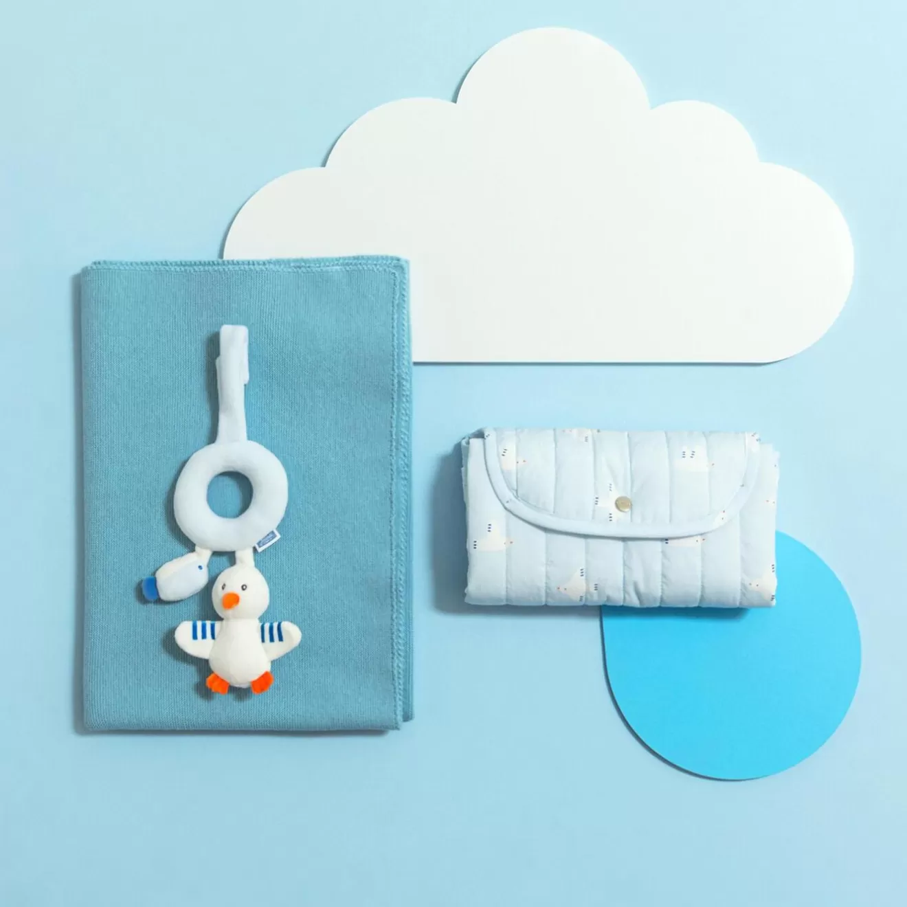 Jacadi Plush And Activity Toys | Plush And Activity Toys | Seagull and fish rattle